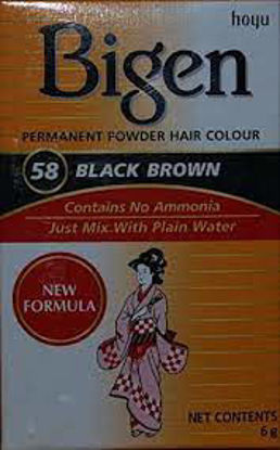 Picture of BIGEN 58 BLACK BROWN DYE  6G