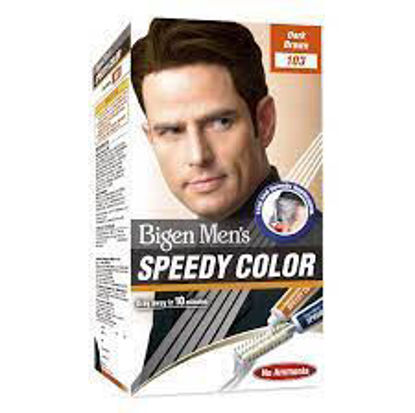 Picture of BIGEN SPEEDY MEN 103 DARK BROWN  SINGLES