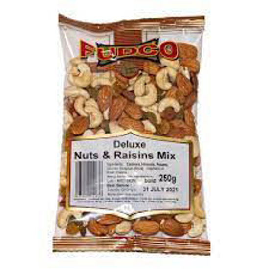 Picture of DELUXE NUT & RAISIN MIX JS TRAY  250G