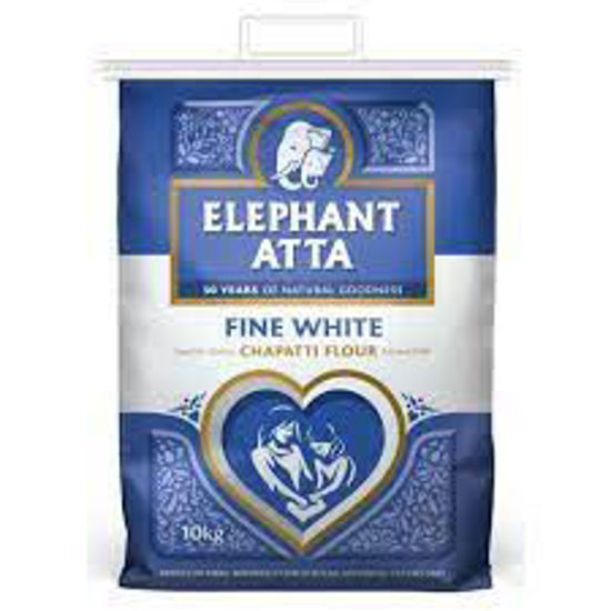 Picture of elephant atta white 649P 10 KG
