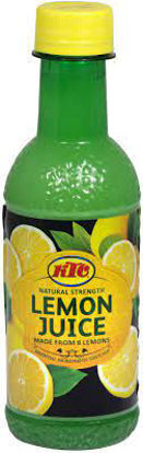 Picture of KTC Lemon Juice 250ml (Plastic)