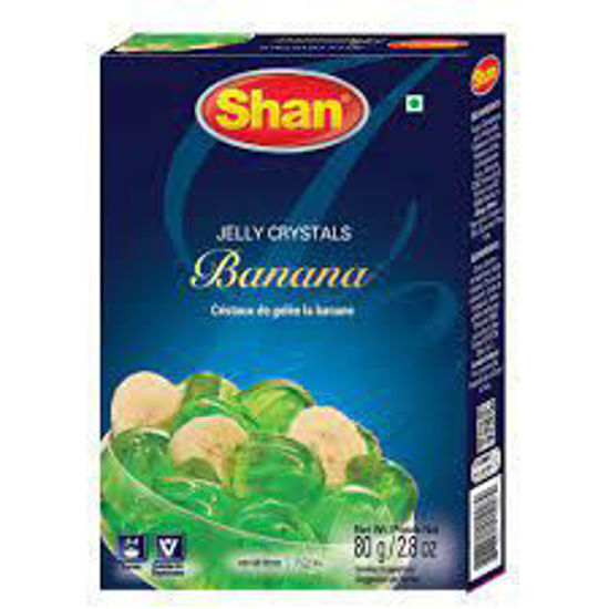 Picture of Shan Sweet Jelly Crystals Banana  80g